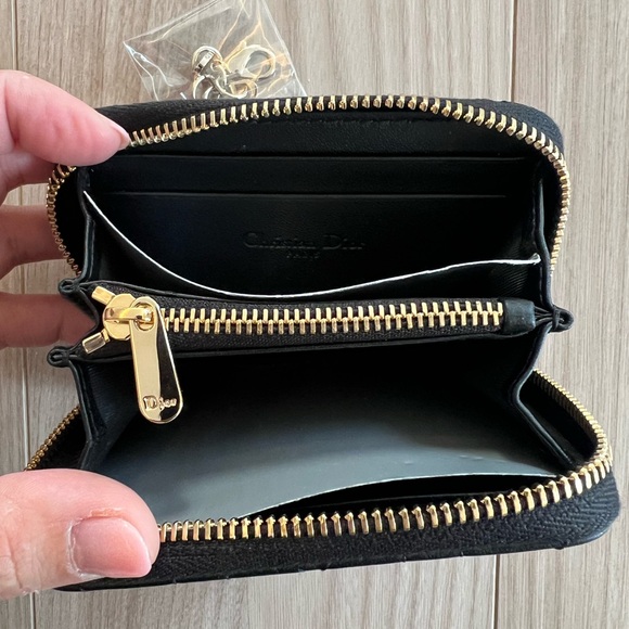 Lady Dior Voyageur Small Coin Purse - Picture 4 of 7